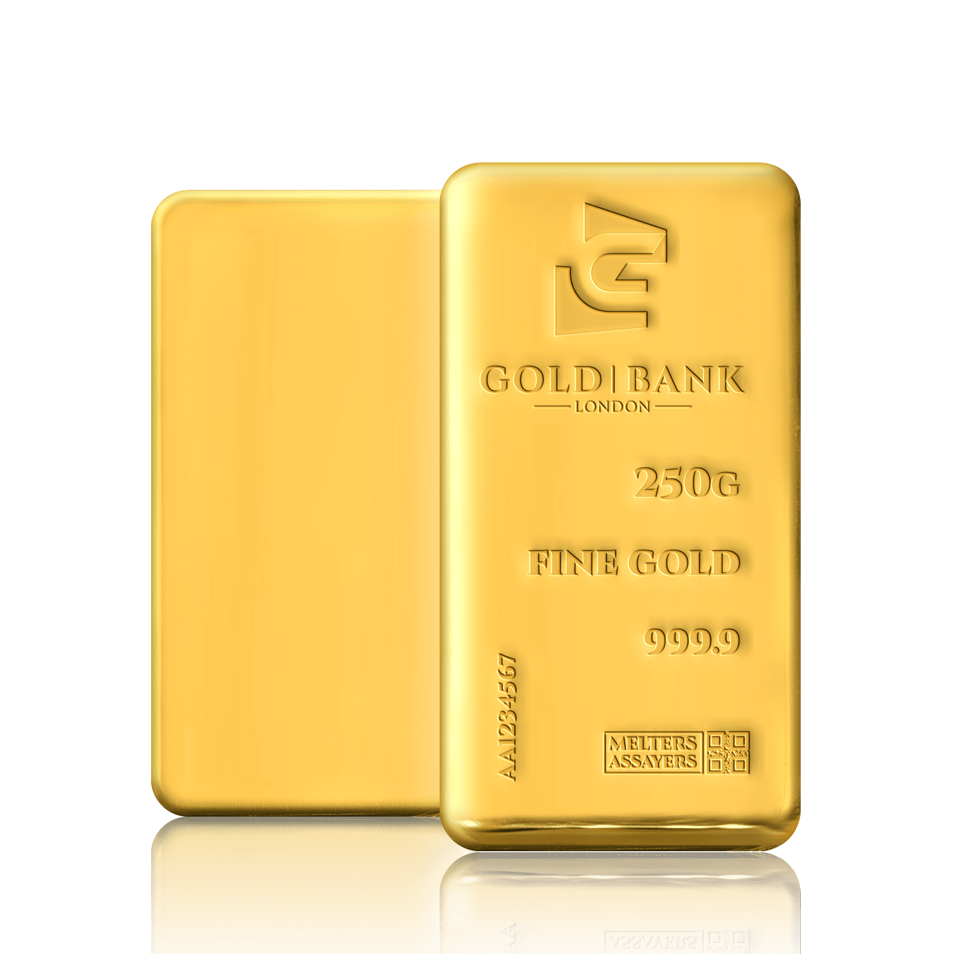 250g Gold Bank Investment Gold Bar (999.9)